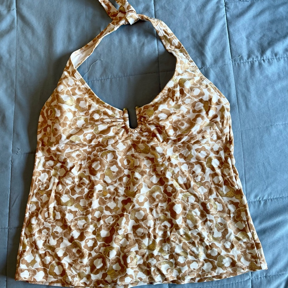 Tankini halter swim top